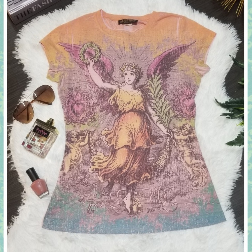 🚨FINAL PRICE🚨Self Esteem Angelic Graphic Tee